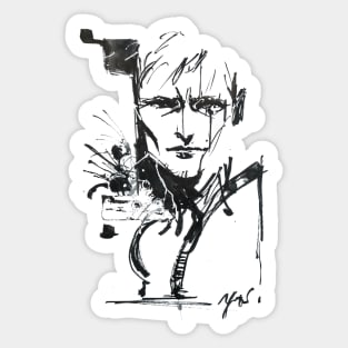 Death Stranding - Mads Mikkelsen By Yoji Shinkawa Sticker